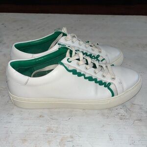 Tory Sport
Women's Ruffle Low Top Lace Up Sneakers | size 9